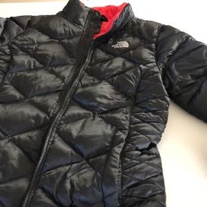 Girl’s Black North Face Puffer Jacket